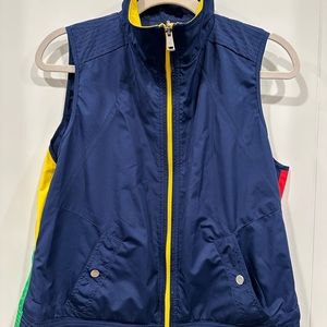 Vintage 90s Reversible Color Block Vest